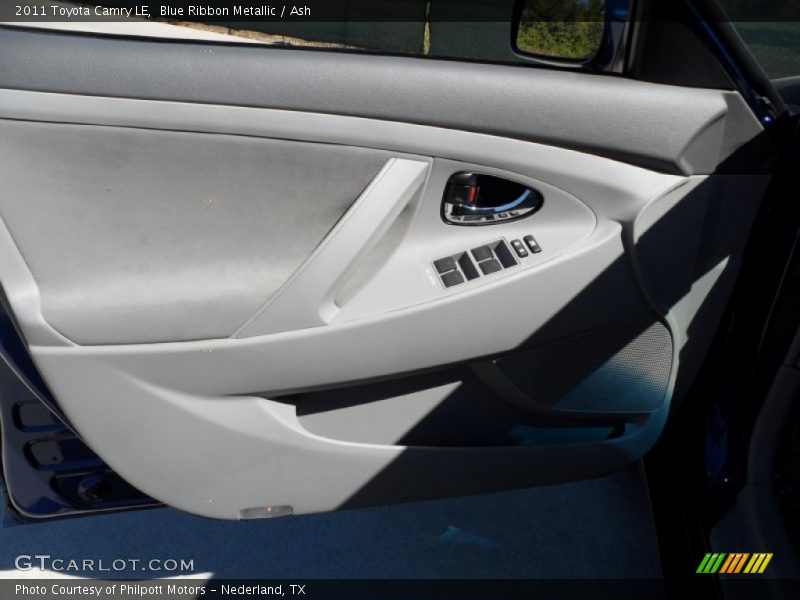 Blue Ribbon Metallic / Ash 2011 Toyota Camry LE