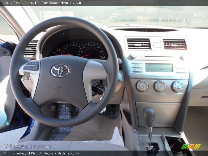Blue Ribbon Metallic / Ash 2011 Toyota Camry LE