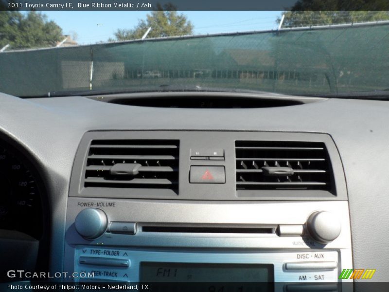 Blue Ribbon Metallic / Ash 2011 Toyota Camry LE