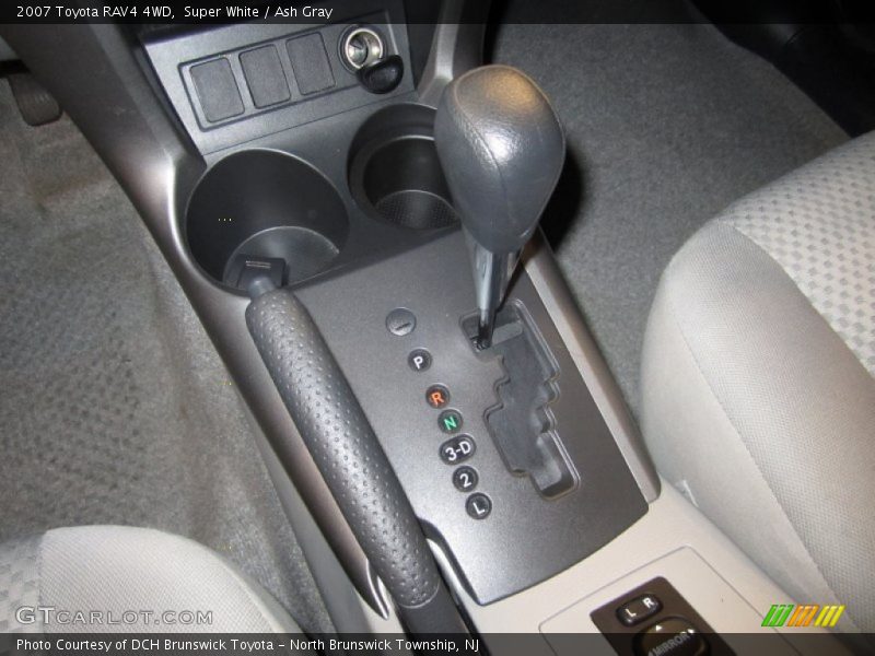 Super White / Ash Gray 2007 Toyota RAV4 4WD