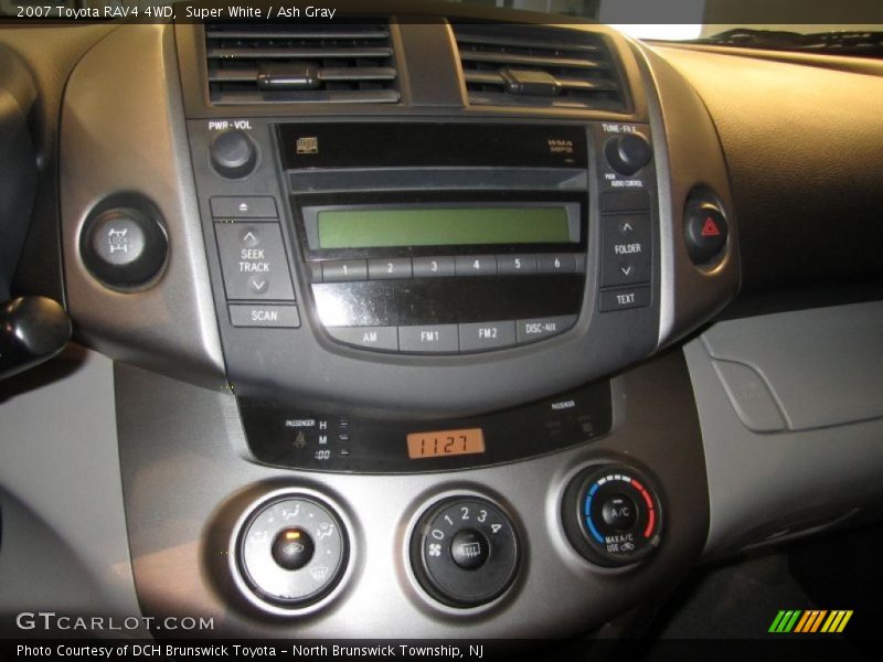 Super White / Ash Gray 2007 Toyota RAV4 4WD