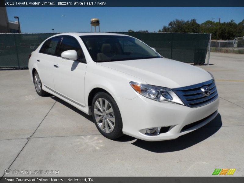 Blizzard White Pearl / Ivory 2011 Toyota Avalon Limited