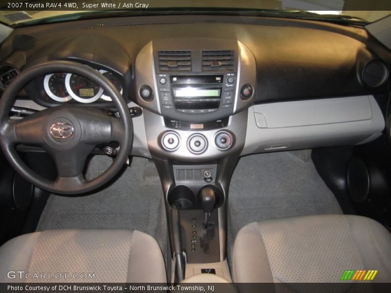 Super White / Ash Gray 2007 Toyota RAV4 4WD