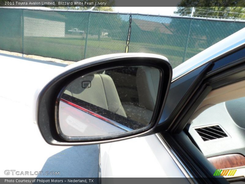 Blizzard White Pearl / Ivory 2011 Toyota Avalon Limited
