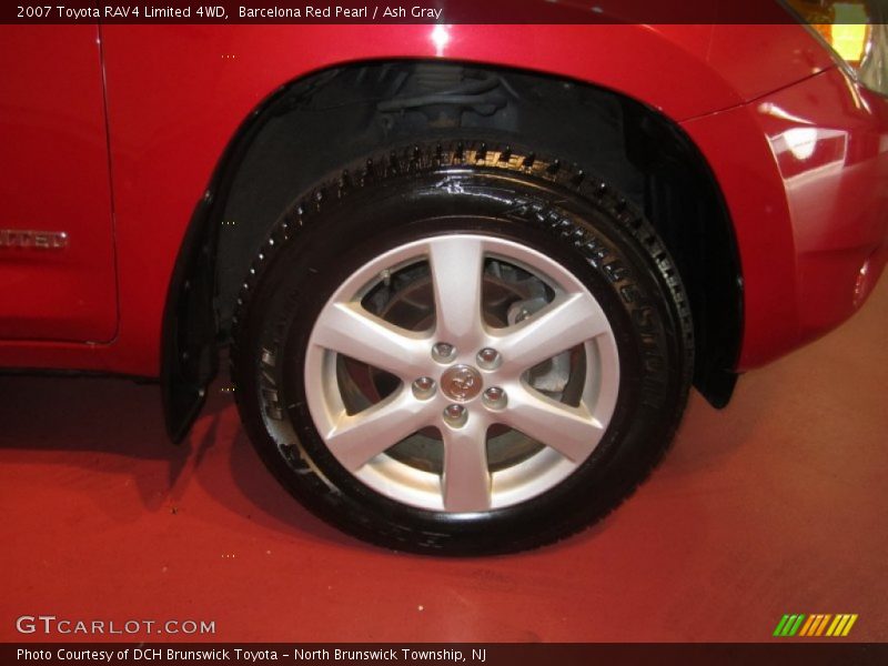 Barcelona Red Pearl / Ash Gray 2007 Toyota RAV4 Limited 4WD