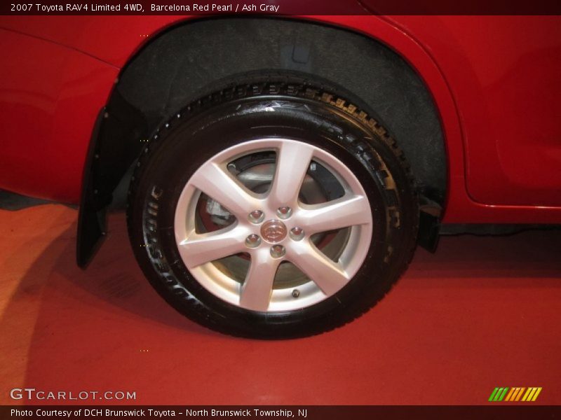 Barcelona Red Pearl / Ash Gray 2007 Toyota RAV4 Limited 4WD