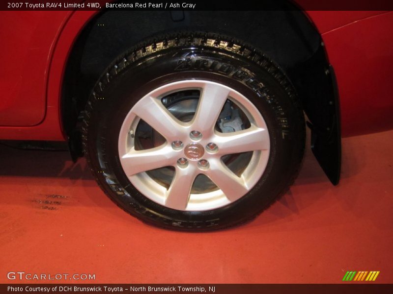 Barcelona Red Pearl / Ash Gray 2007 Toyota RAV4 Limited 4WD