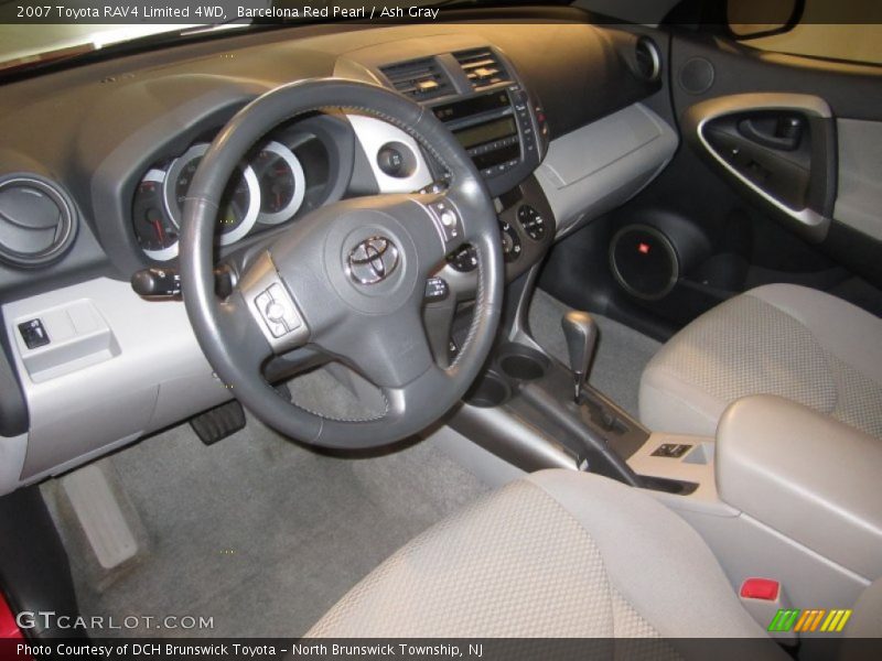 Barcelona Red Pearl / Ash Gray 2007 Toyota RAV4 Limited 4WD