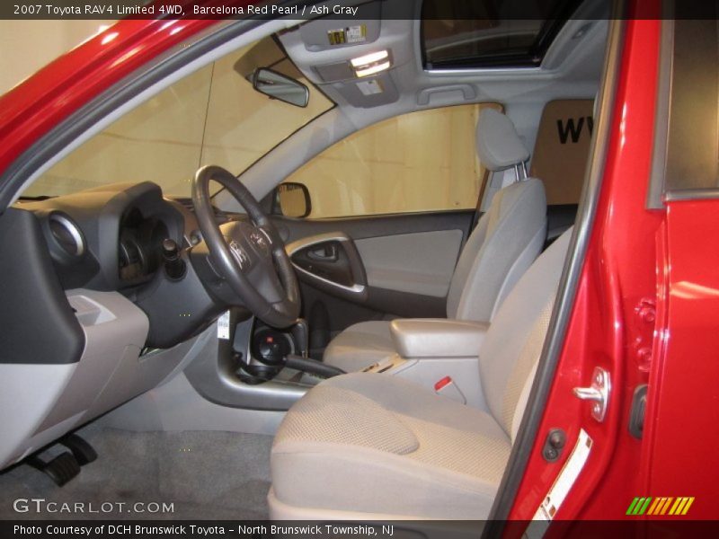 Barcelona Red Pearl / Ash Gray 2007 Toyota RAV4 Limited 4WD