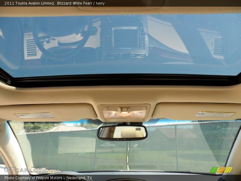 Blizzard White Pearl / Ivory 2011 Toyota Avalon Limited