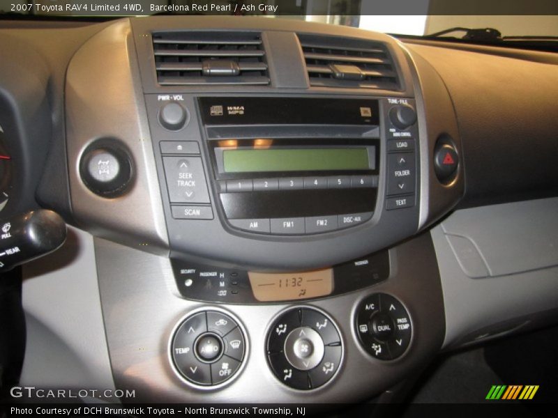 Barcelona Red Pearl / Ash Gray 2007 Toyota RAV4 Limited 4WD