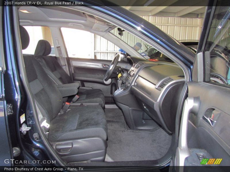Royal Blue Pearl / Black 2007 Honda CR-V EX