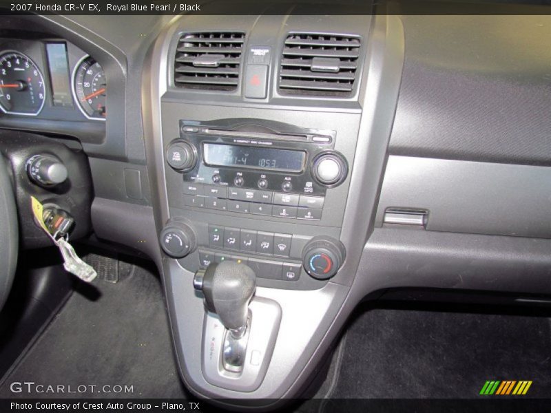 Royal Blue Pearl / Black 2007 Honda CR-V EX