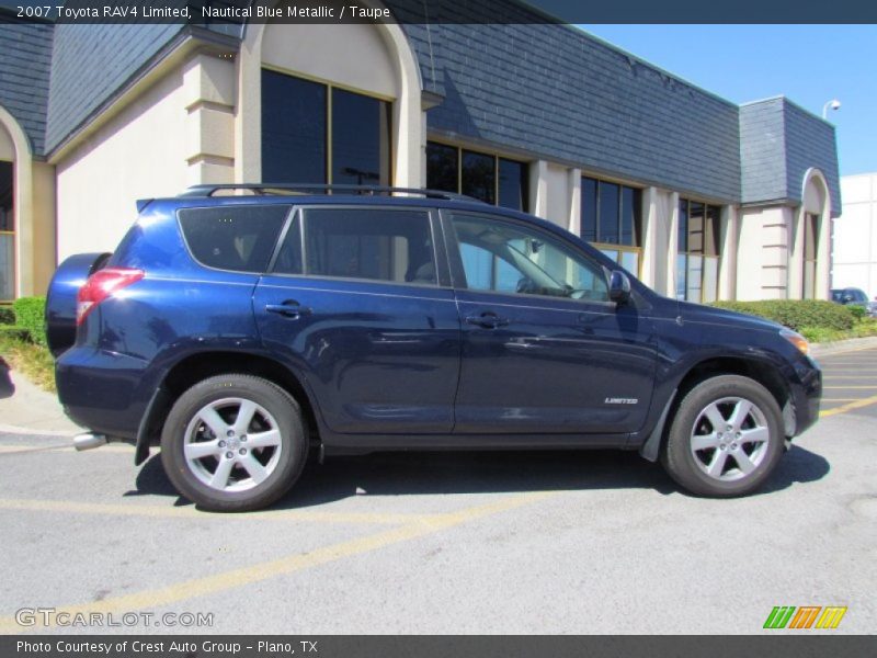 Nautical Blue Metallic / Taupe 2007 Toyota RAV4 Limited