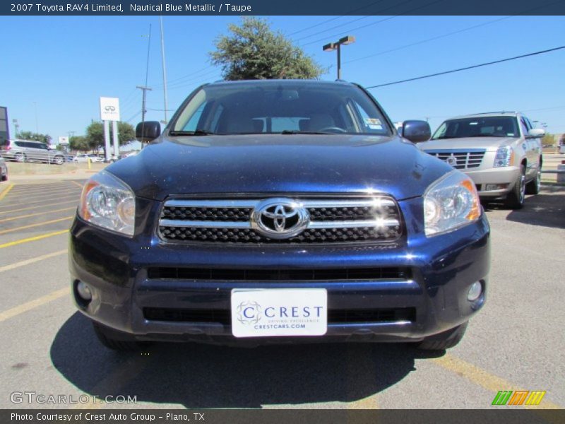 Nautical Blue Metallic / Taupe 2007 Toyota RAV4 Limited