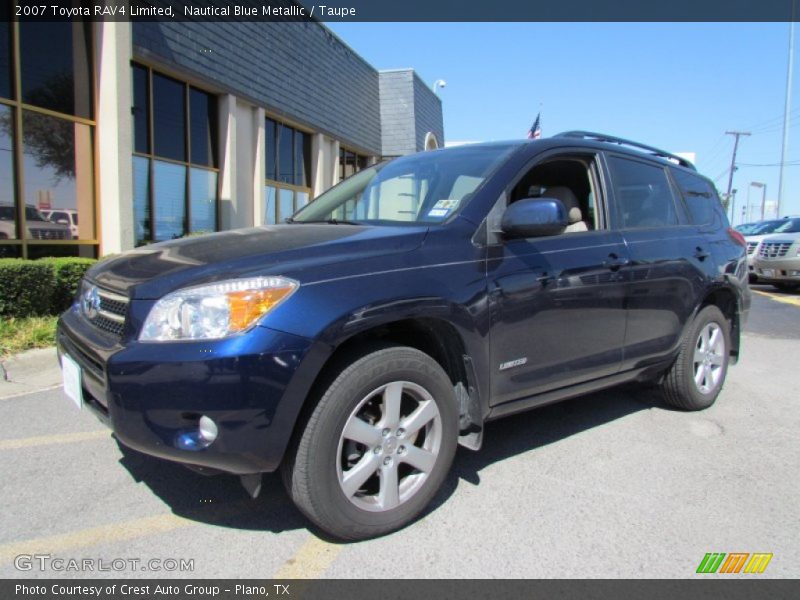 Nautical Blue Metallic / Taupe 2007 Toyota RAV4 Limited