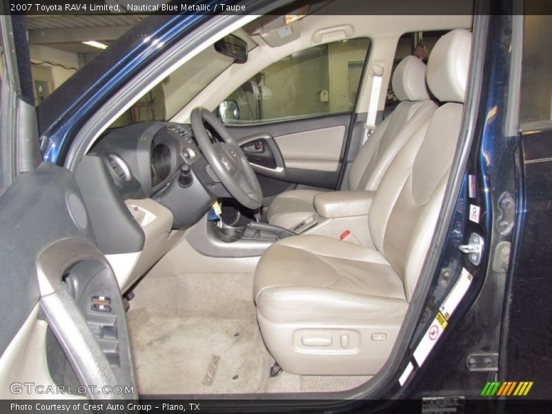 Nautical Blue Metallic / Taupe 2007 Toyota RAV4 Limited
