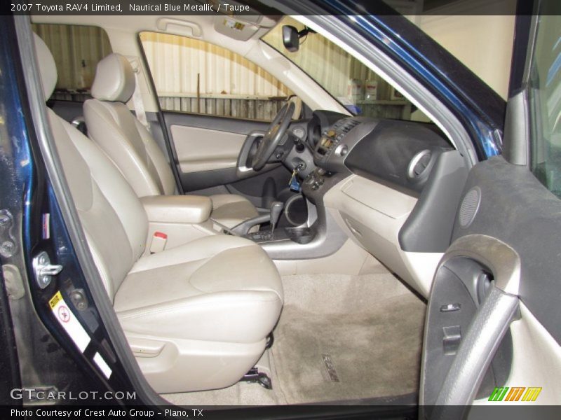 Nautical Blue Metallic / Taupe 2007 Toyota RAV4 Limited