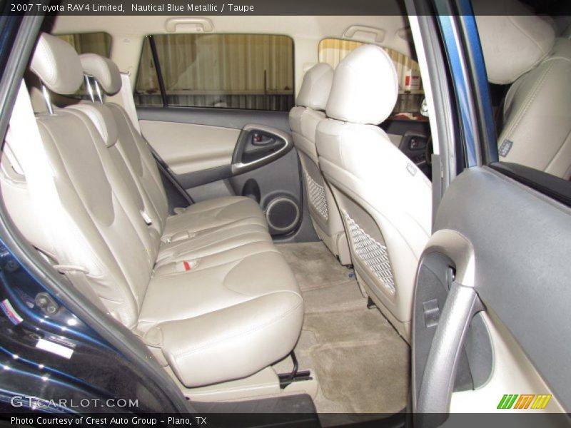 Nautical Blue Metallic / Taupe 2007 Toyota RAV4 Limited