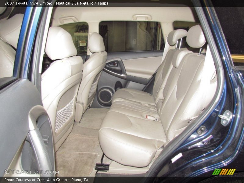 Nautical Blue Metallic / Taupe 2007 Toyota RAV4 Limited