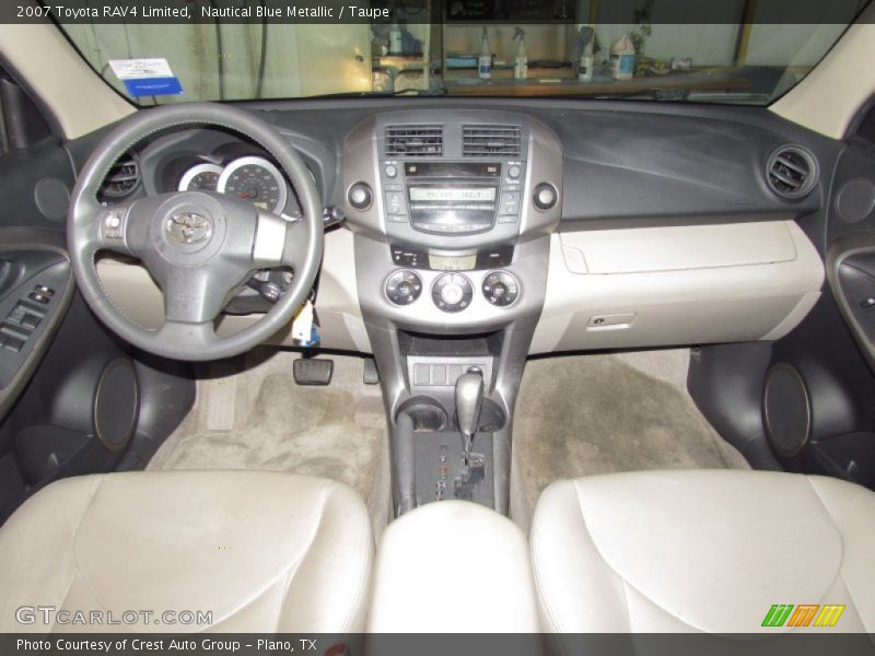 Nautical Blue Metallic / Taupe 2007 Toyota RAV4 Limited