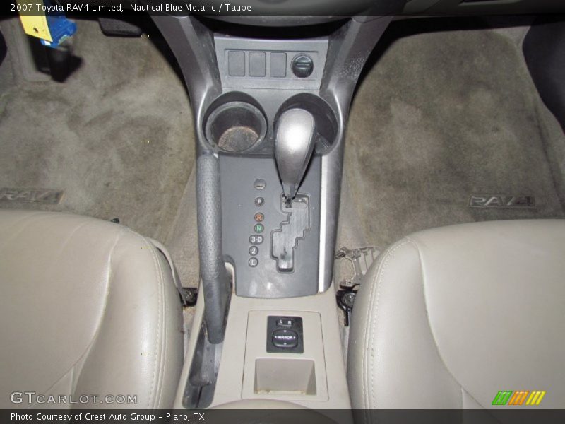 Nautical Blue Metallic / Taupe 2007 Toyota RAV4 Limited