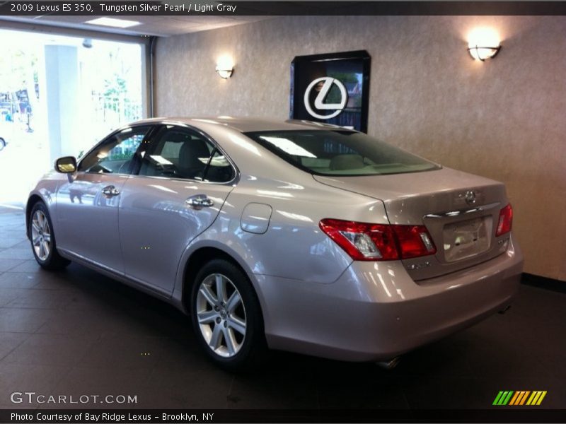 Tungsten Silver Pearl / Light Gray 2009 Lexus ES 350
