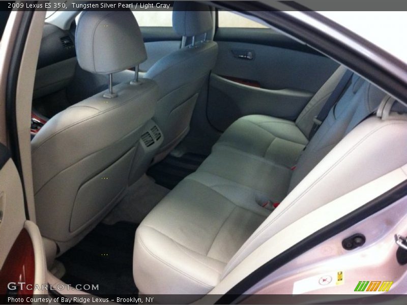 Tungsten Silver Pearl / Light Gray 2009 Lexus ES 350