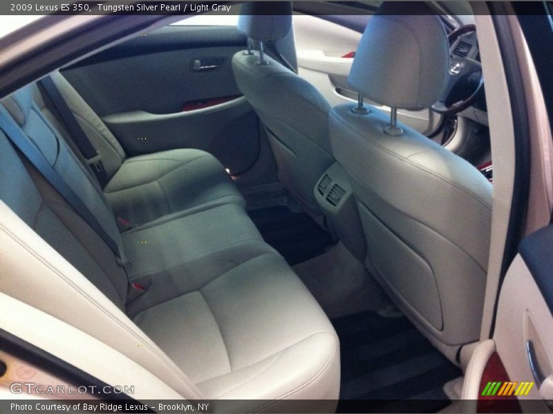 Tungsten Silver Pearl / Light Gray 2009 Lexus ES 350