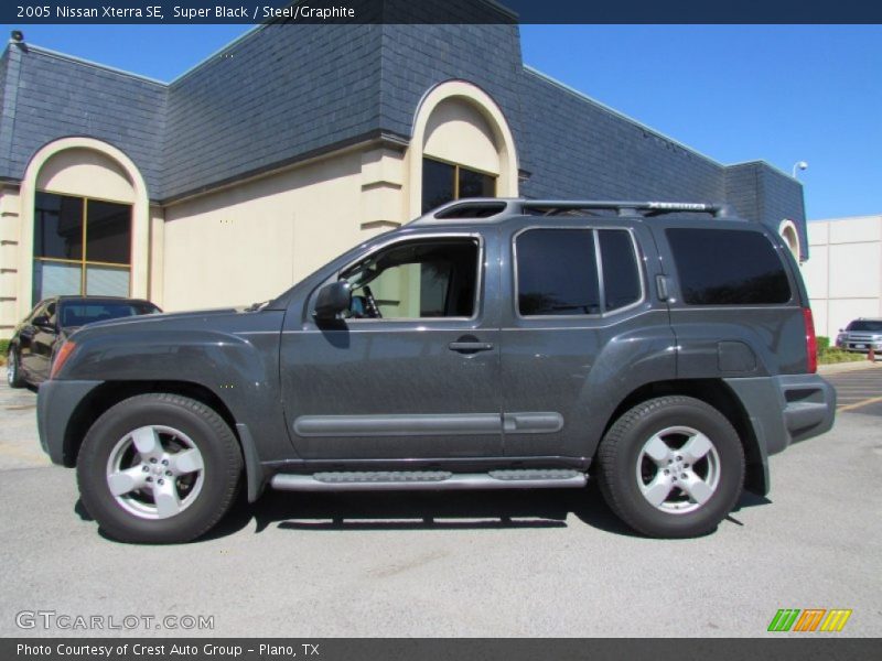 Super Black / Steel/Graphite 2005 Nissan Xterra SE