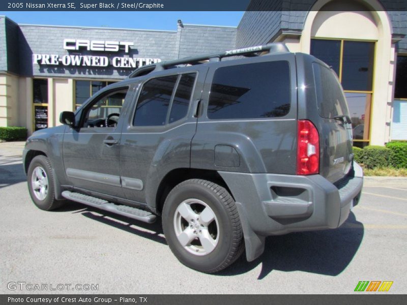 Super Black / Steel/Graphite 2005 Nissan Xterra SE