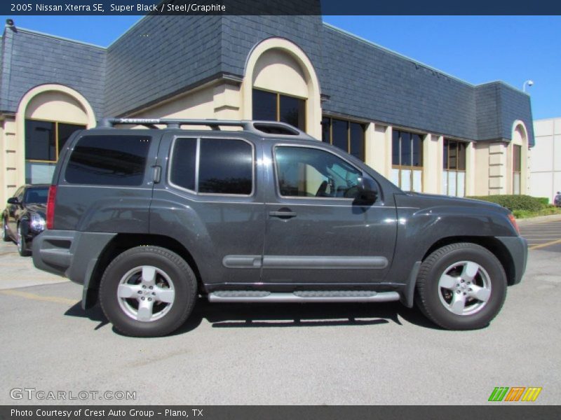 Super Black / Steel/Graphite 2005 Nissan Xterra SE