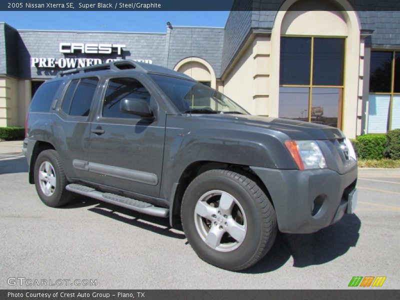 Super Black / Steel/Graphite 2005 Nissan Xterra SE