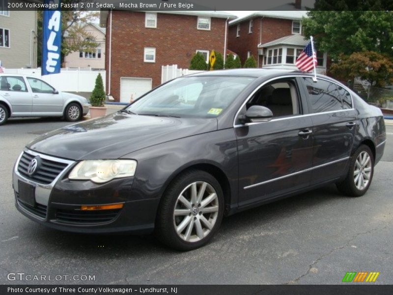 Mocha Brown / Pure Beige 2006 Volkswagen Passat 2.0T Sedan