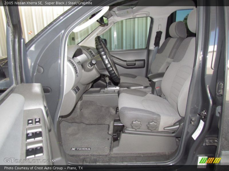 Super Black / Steel/Graphite 2005 Nissan Xterra SE