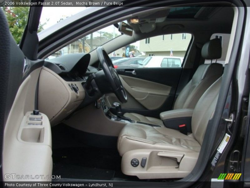 Mocha Brown / Pure Beige 2006 Volkswagen Passat 2.0T Sedan