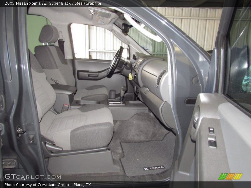 Super Black / Steel/Graphite 2005 Nissan Xterra SE