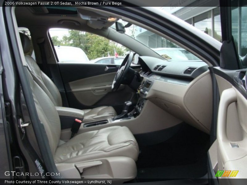 Mocha Brown / Pure Beige 2006 Volkswagen Passat 2.0T Sedan
