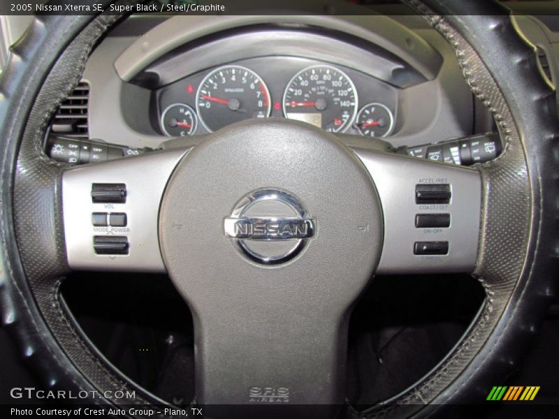 Super Black / Steel/Graphite 2005 Nissan Xterra SE