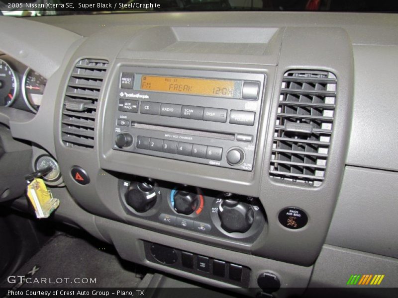 Super Black / Steel/Graphite 2005 Nissan Xterra SE