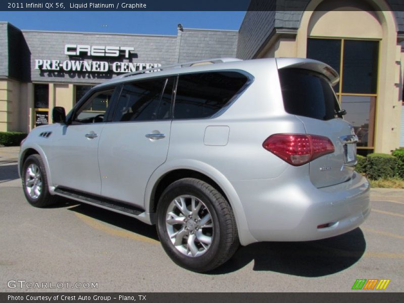 Liquid Platinum / Graphite 2011 Infiniti QX 56