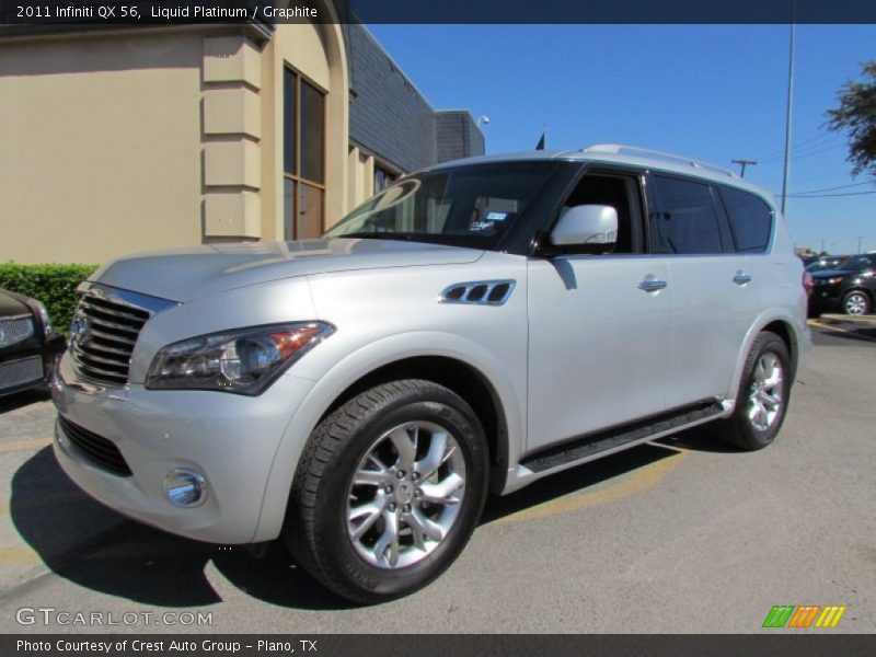 Liquid Platinum / Graphite 2011 Infiniti QX 56