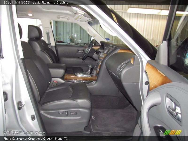 Liquid Platinum / Graphite 2011 Infiniti QX 56