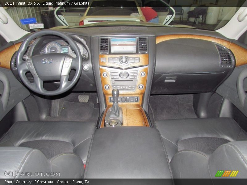 Liquid Platinum / Graphite 2011 Infiniti QX 56