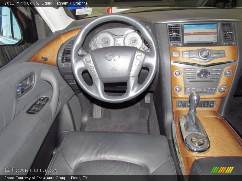 Liquid Platinum / Graphite 2011 Infiniti QX 56