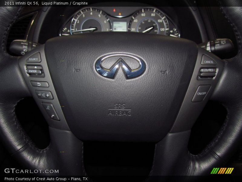 Liquid Platinum / Graphite 2011 Infiniti QX 56