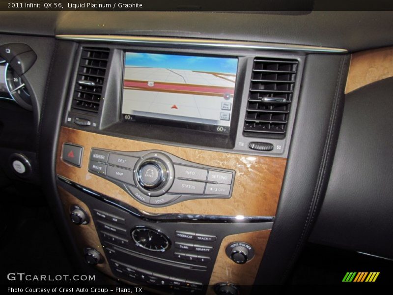 Liquid Platinum / Graphite 2011 Infiniti QX 56