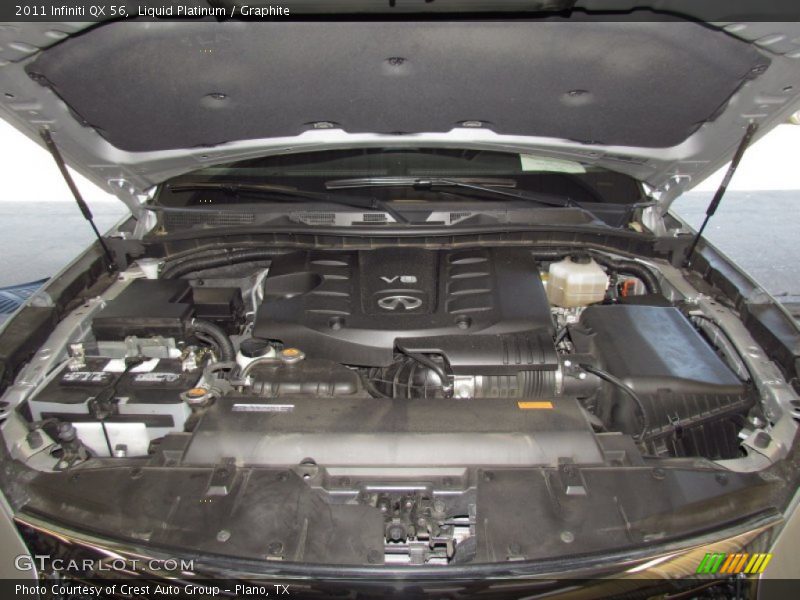 Liquid Platinum / Graphite 2011 Infiniti QX 56