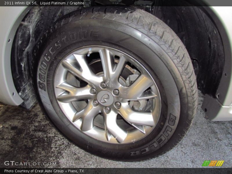 Liquid Platinum / Graphite 2011 Infiniti QX 56