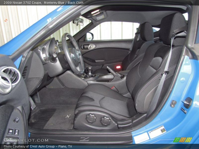  2009 370Z Coupe Black Cloth Interior